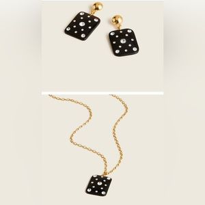JCrew Domino Set— Earrings, Necklace, Bracelet
